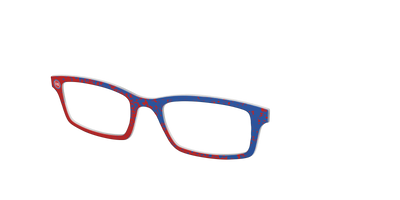 The Pistons Splatter - Angle Top Thumbnail - Pair Eyewear