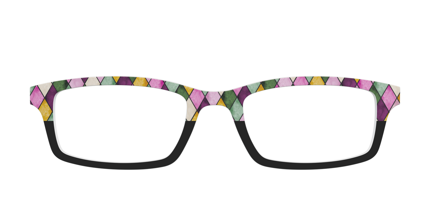 The Playful Harley Split - Front Top Image - Pair Eyewear
