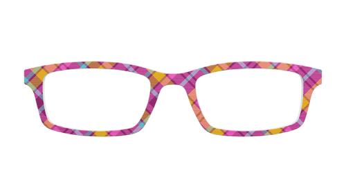 The Playful in Pink Plaid - Pair Eyewear