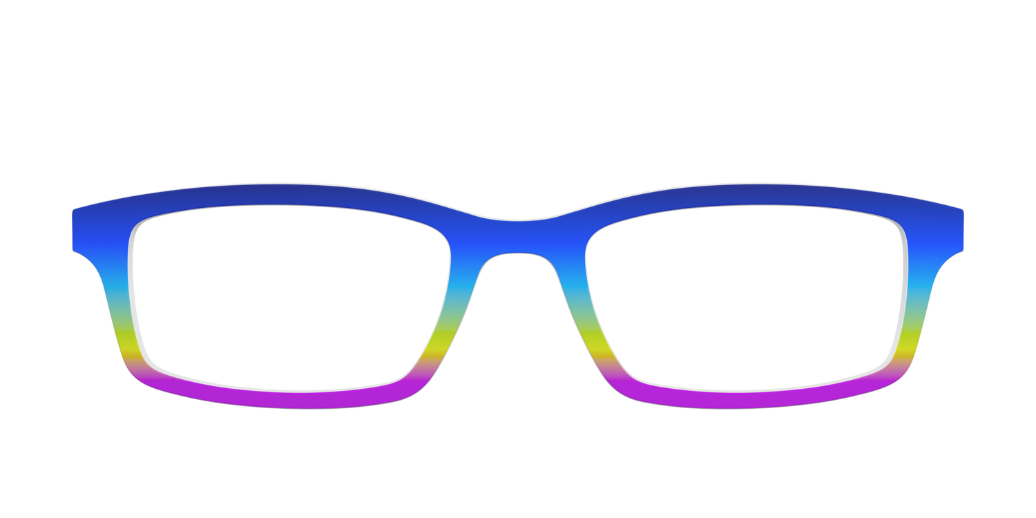 The Polaris Gradient - Front Top Image - Pair Eyewear