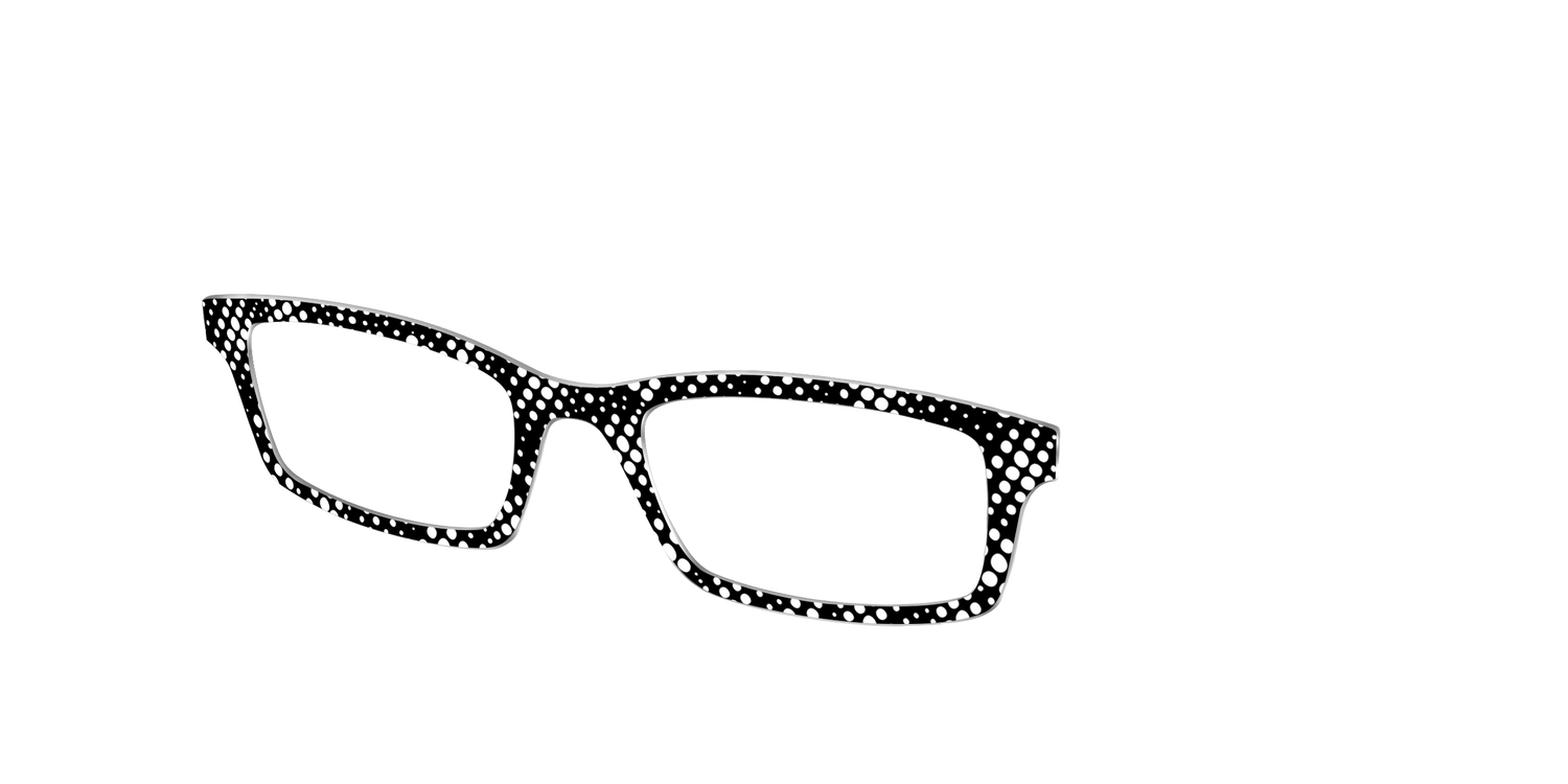 The Pop Dots - Angle Top Image - Pair Eyewear