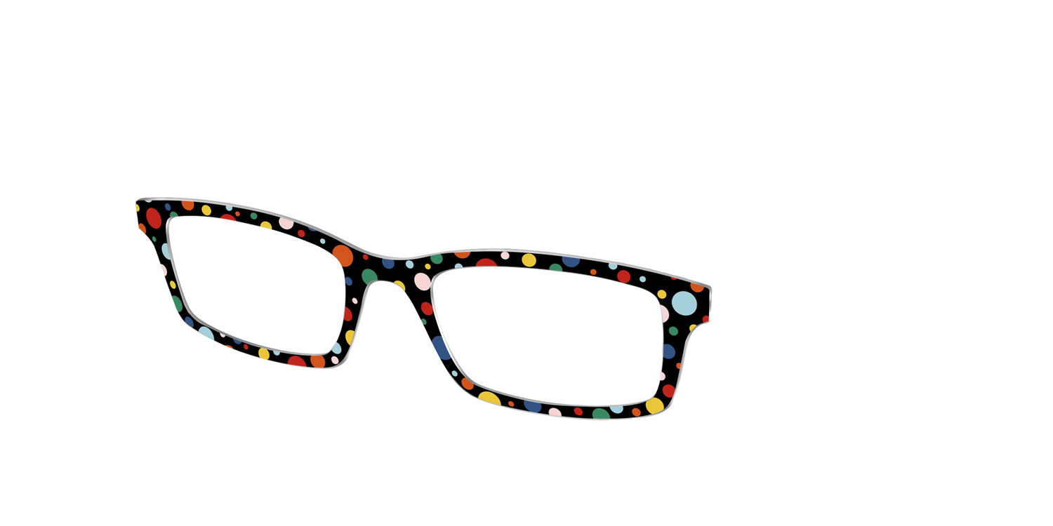 The Pride Party Dots - Angle Top Image - Pair Eyewear