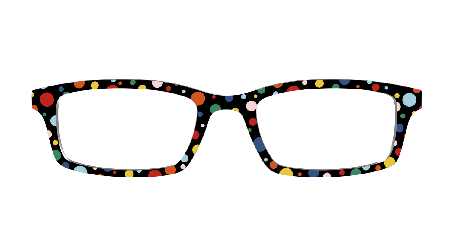 The Pride Party Dots - Front Top Image - Pair Eyewear