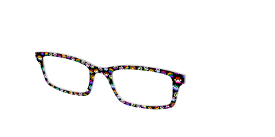 The Pride Paw Prints - Angle Top Thumbnail - Pair Eyewear