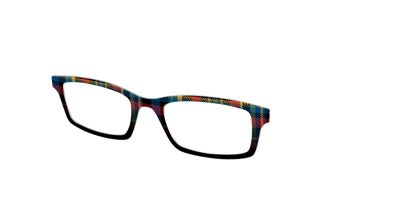 The Principal Plaid - Angle Top Thumbnail - Pair Eyewear