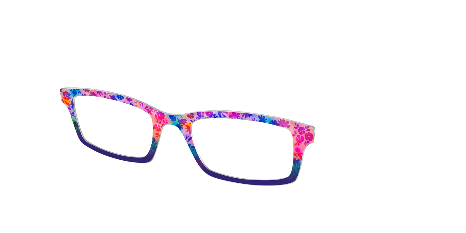 The Prismatic Primroses - Angle Top Image - Pair Eyewear