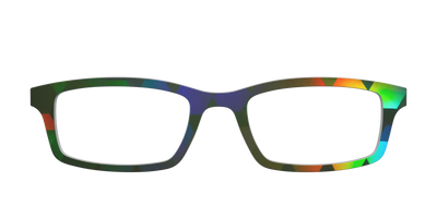 The Psychedelic Rhombus - Front Top Thumbnail - Pair Eyewear