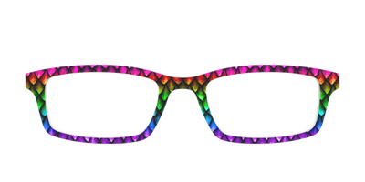 The Rainbow Dragon Scales - Front Top Thumbnail - Pair Eyewear