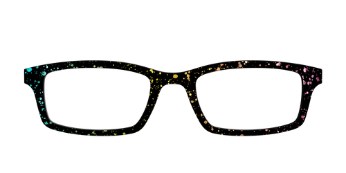 The Rainbow Foil Splatter - Pair Eyewear