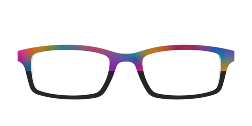 The Rainbow Gradient Split - Pair Eyewear