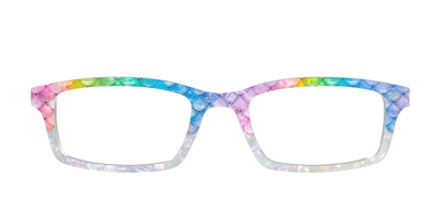 The Rainbow Pearl Scales Crystal - Front Top Thumbnail - Pair Eyewear