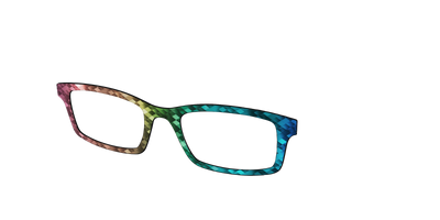 The Rainbow Prism - Angle Top Thumbnail - Pair Eyewear