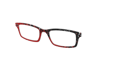 The Raptors Splatter - Angle Top Thumbnail - Pair Eyewear