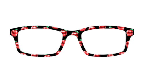 The Red Chrome Apples - Pair Eyewear