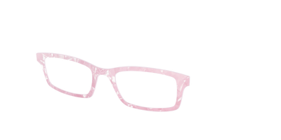 The Rose Quartz Pearl Marble - Angle Top Thumbnail - Pair Eyewear