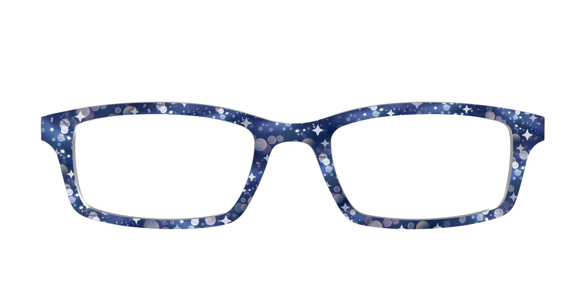 The Sapphire Stars Bokeh - Front Top Image - Pair Eyewear