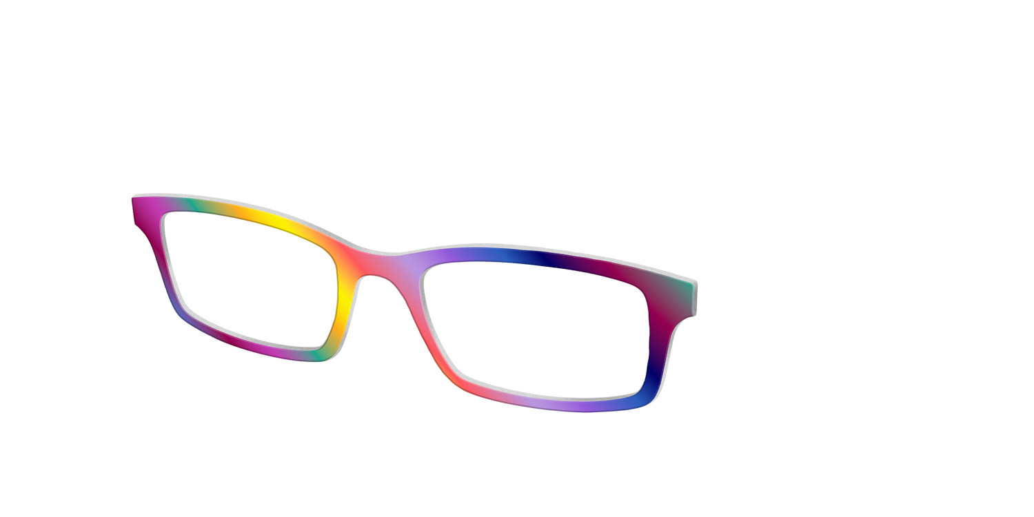 The School Spirit Gradient - Angle Top Image - Pair Eyewear