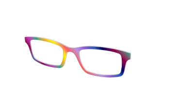The School Spirit Gradient - Angle Top Thumbnail - Pair Eyewear