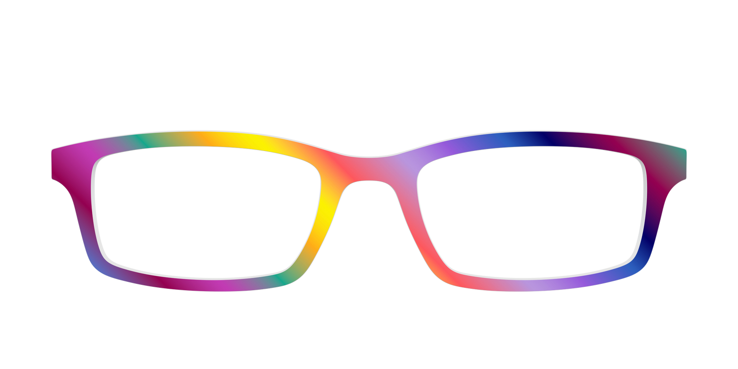 The School Spirit Gradient - Front Top Image - Pair Eyewear