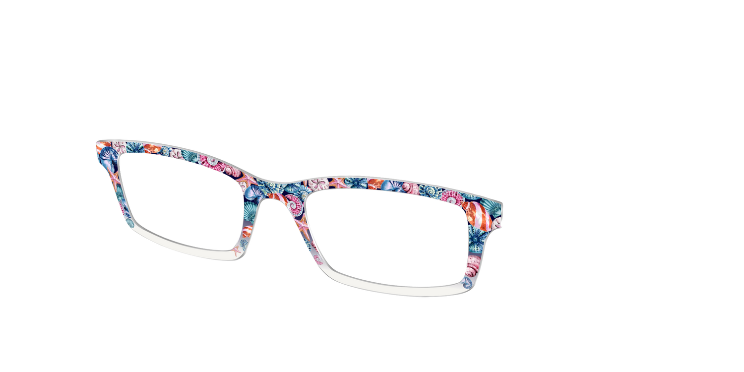 The Seashell Confetti - Angle Top Image - Pair Eyewear
