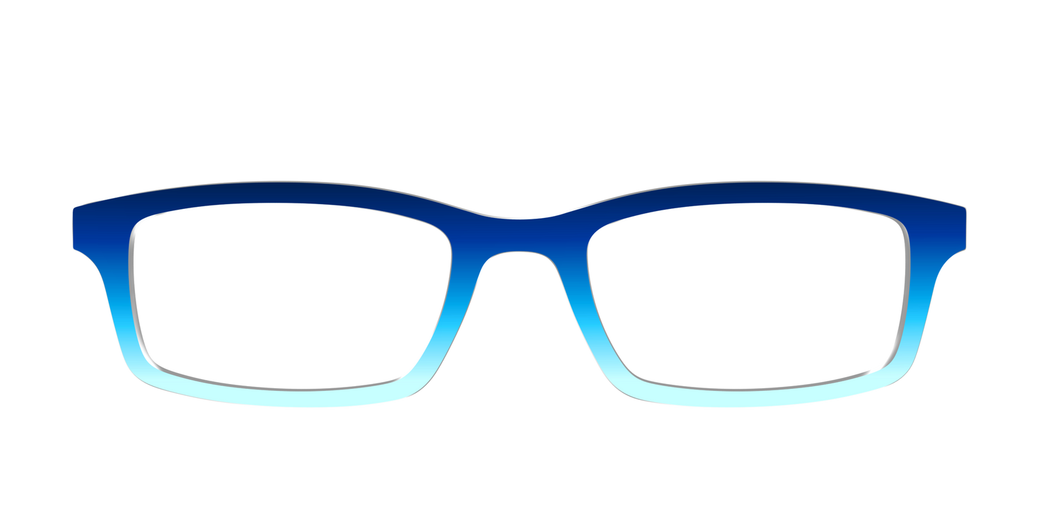 The Seaside Gradient - Front Top Image - Pair Eyewear