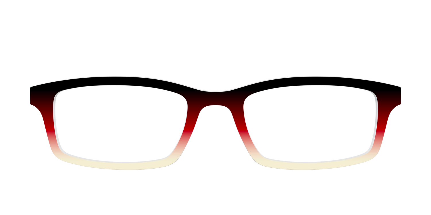 The Season's Greetings Gradient - Front Top Image - Pair Eyewear