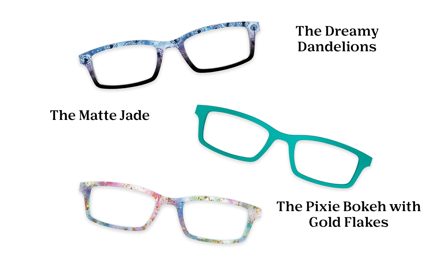 The Cedro - Seafoam Clear - Pairing Set - Pair Eyewear
