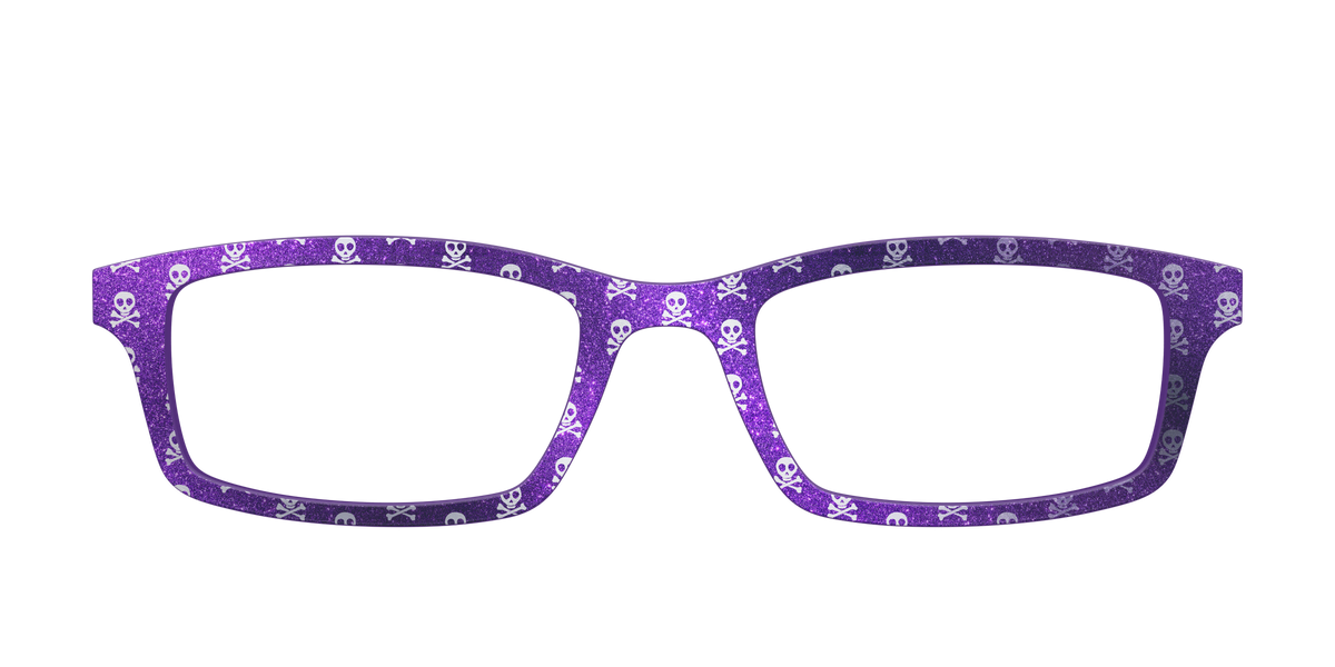 The Shimmering Skulls - Front Top Image - Pair Eyewear