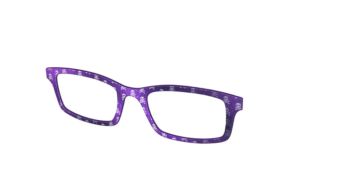 The Shimmering Skulls - Angle Top Image - Pair Eyewear