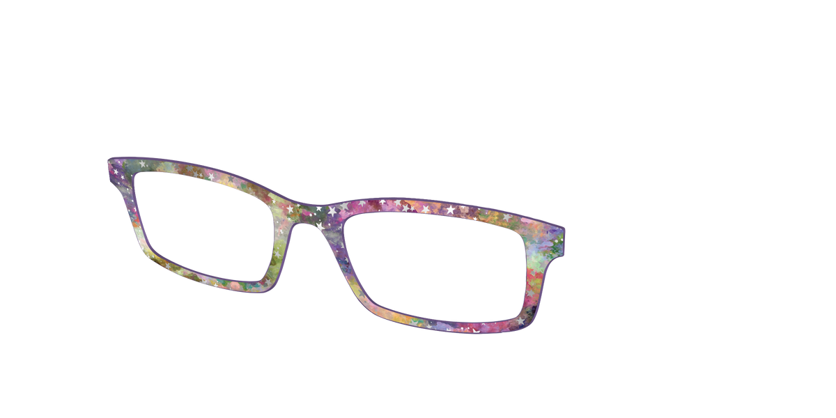 The Silver Foil Starry Sky - Angle Top Image - Pair Eyewear