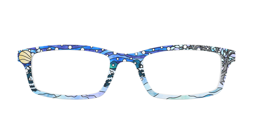 The Snowscape Stained Glass - Pair Eyewear