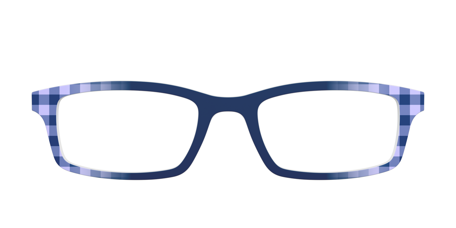 The Spring Reimagined Plaid - Front Top Image - Pair Eyewear