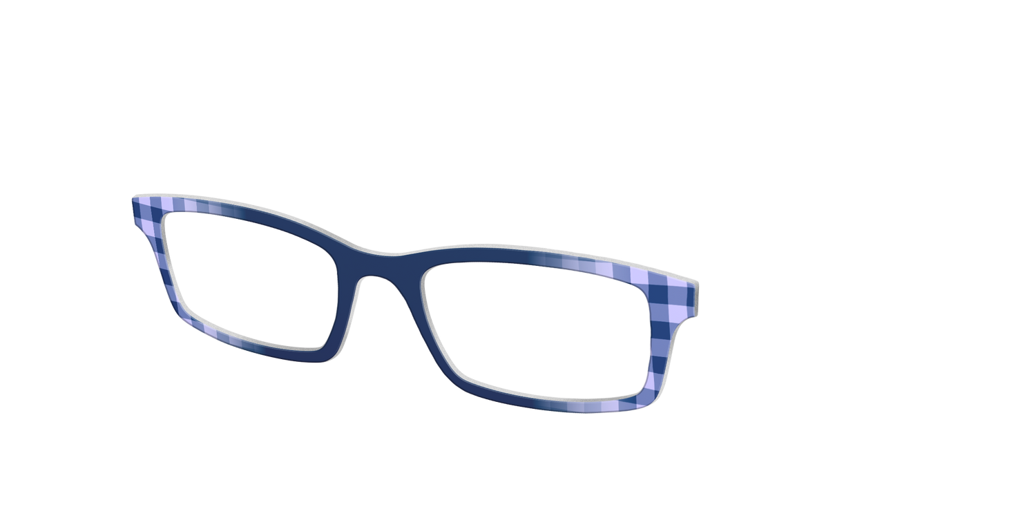 The Spring Reimagined Plaid - Angle Top Image - Pair Eyewear