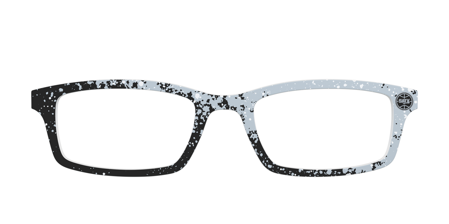 The Spurs Splatter - Front Top Image - Pair Eyewear