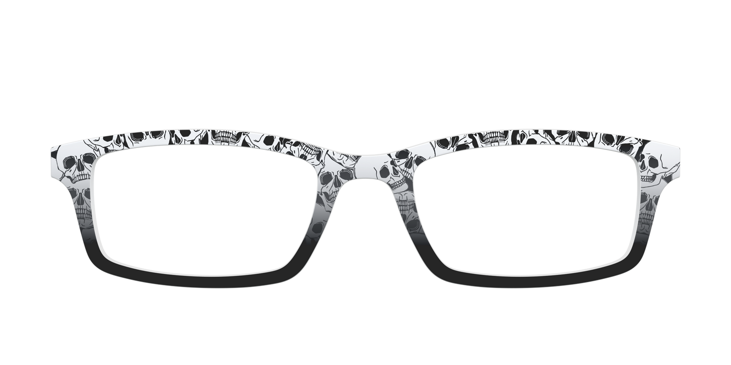 The Stacked Skulls - Front Top Image - Pair Eyewear