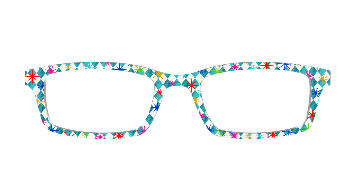 The Starburst Diamonds - Front Top Image - Pair Eyewear