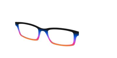 The Summer Sunset Gradient - Angle Top Thumbnail - Pair Eyewear