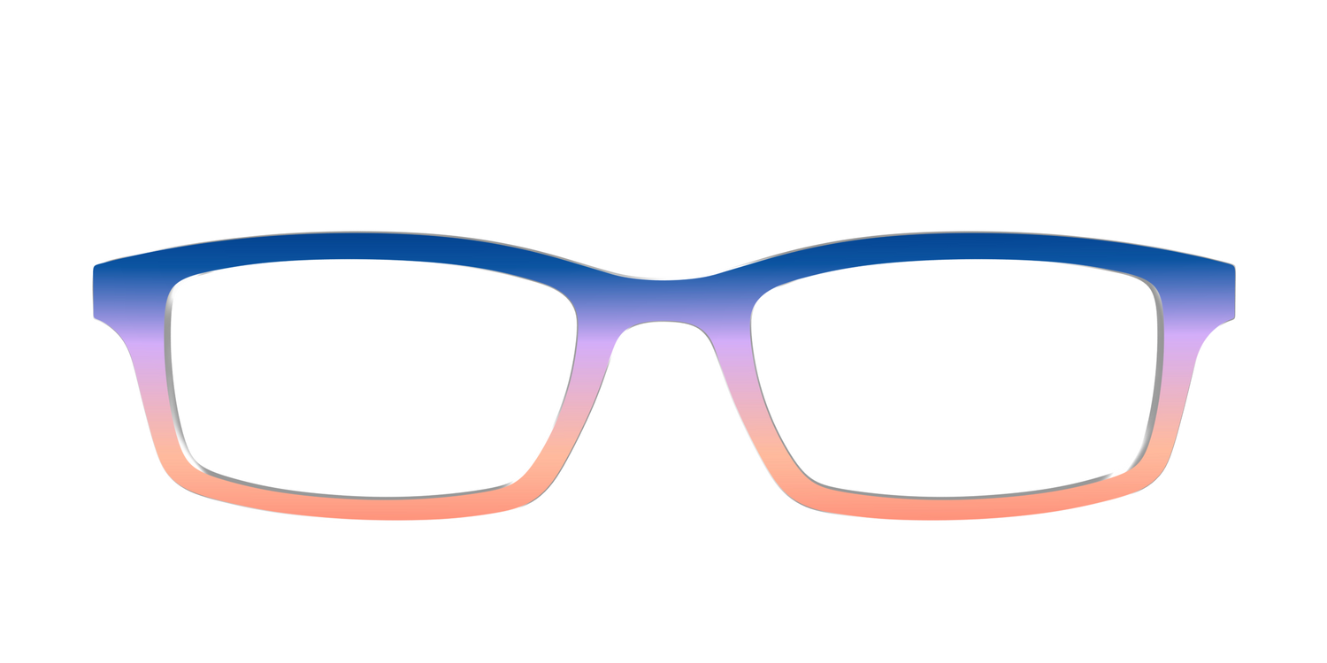 The Sundown Gradient - Front Top Image - Pair Eyewear