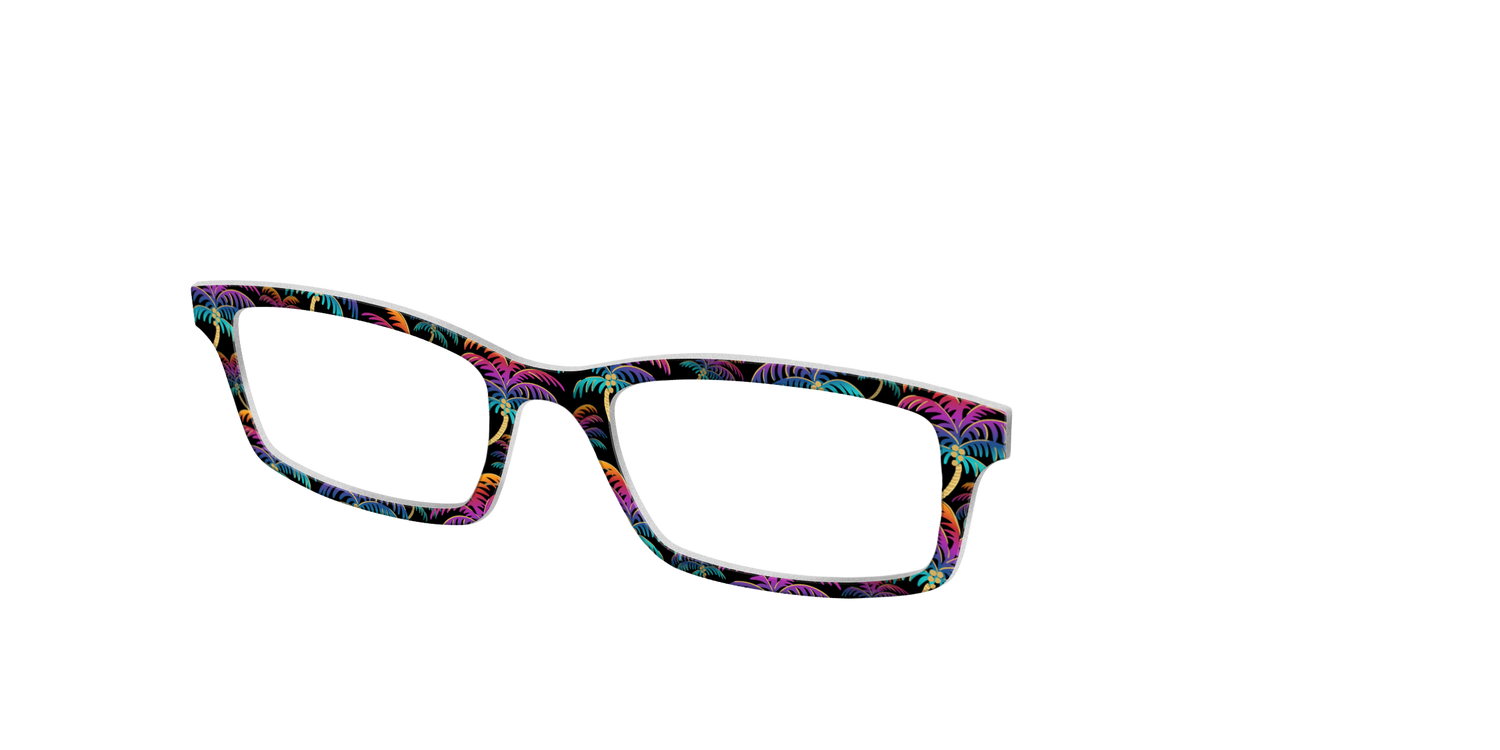 The Sunset Palms - Angle Top Image - Pair Eyewear