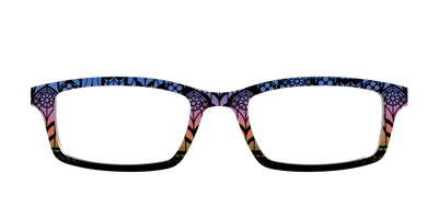 The Sunset Stained Glass - Front Top Thumbnail - Pair Eyewear