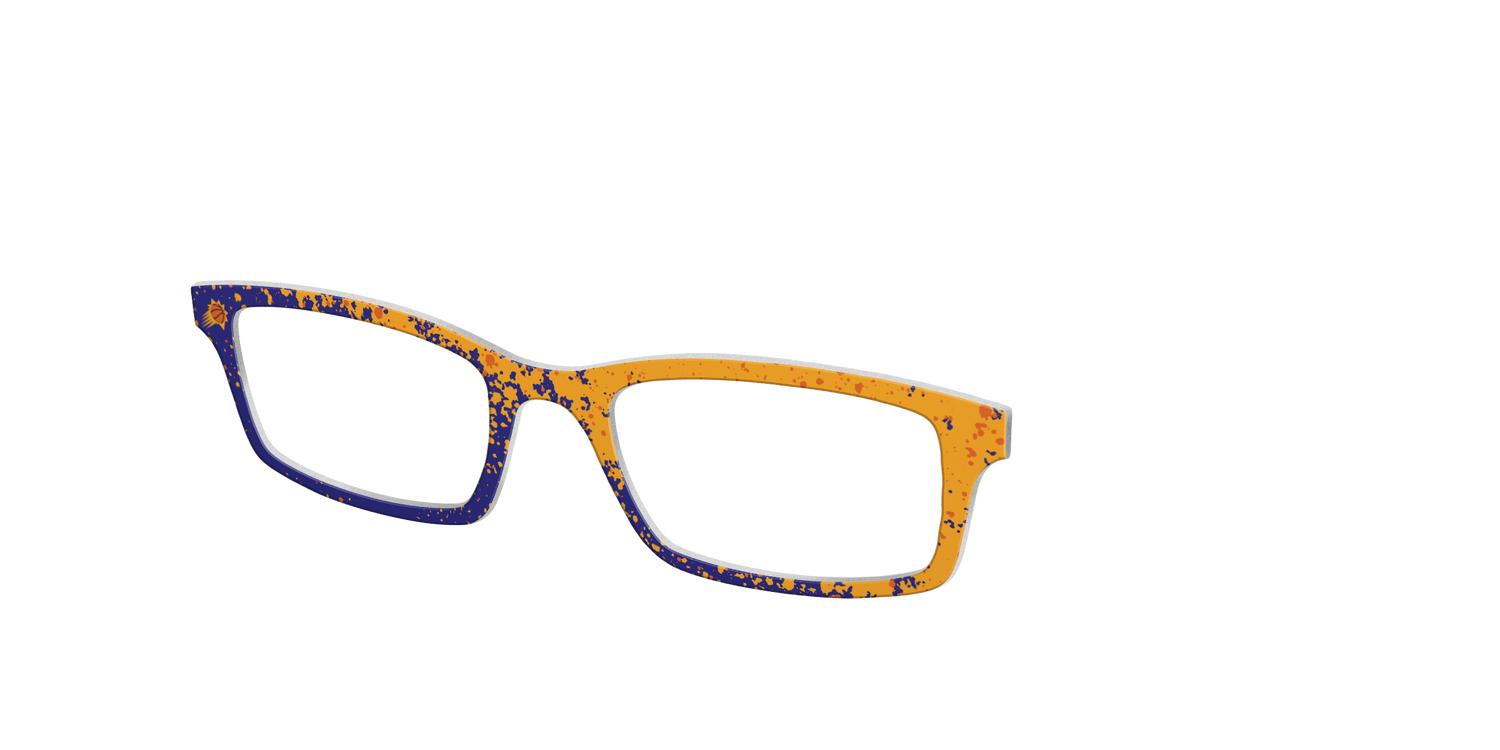The Suns Splatter - Angle Top Image - Pair Eyewear