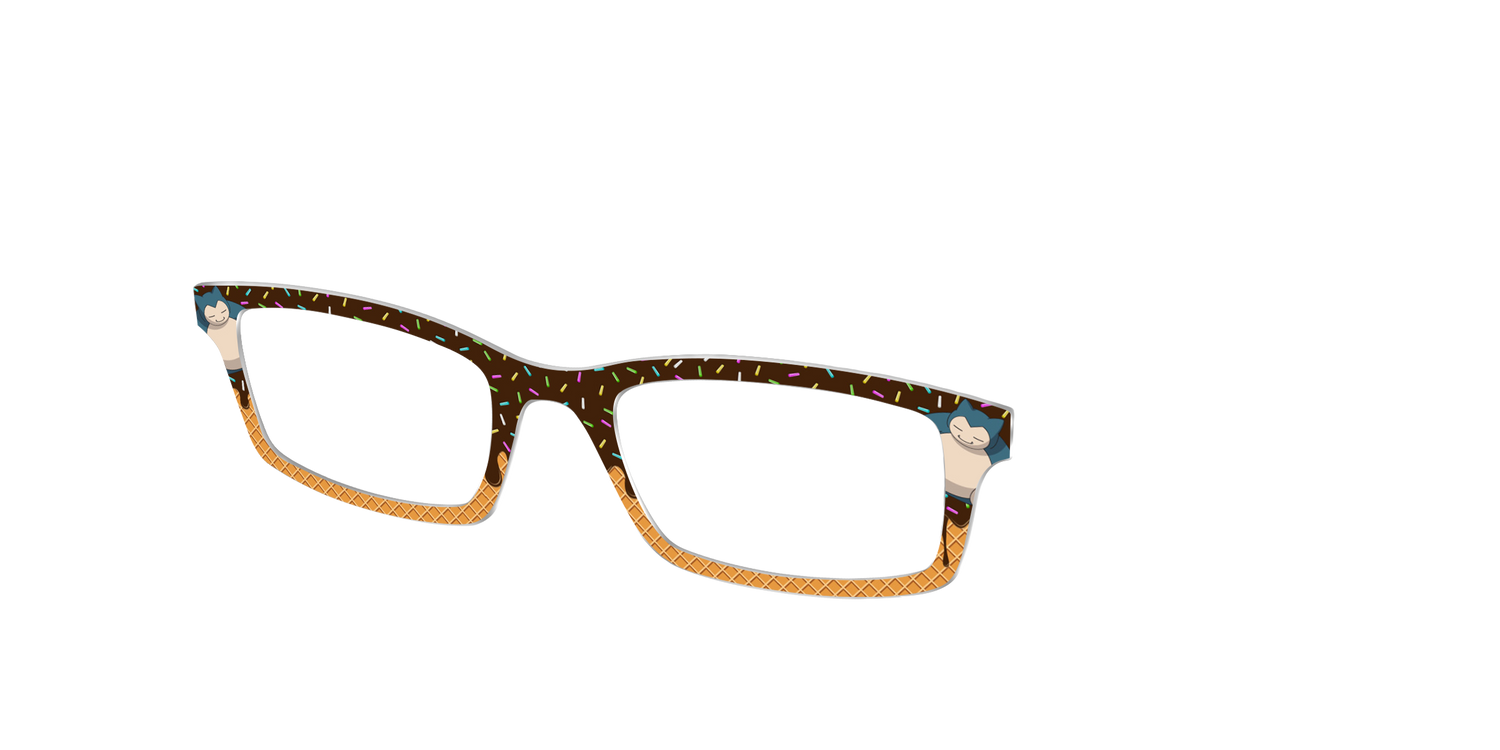 Sweet on Snorlax - Angle Top Image - Pair Eyewear