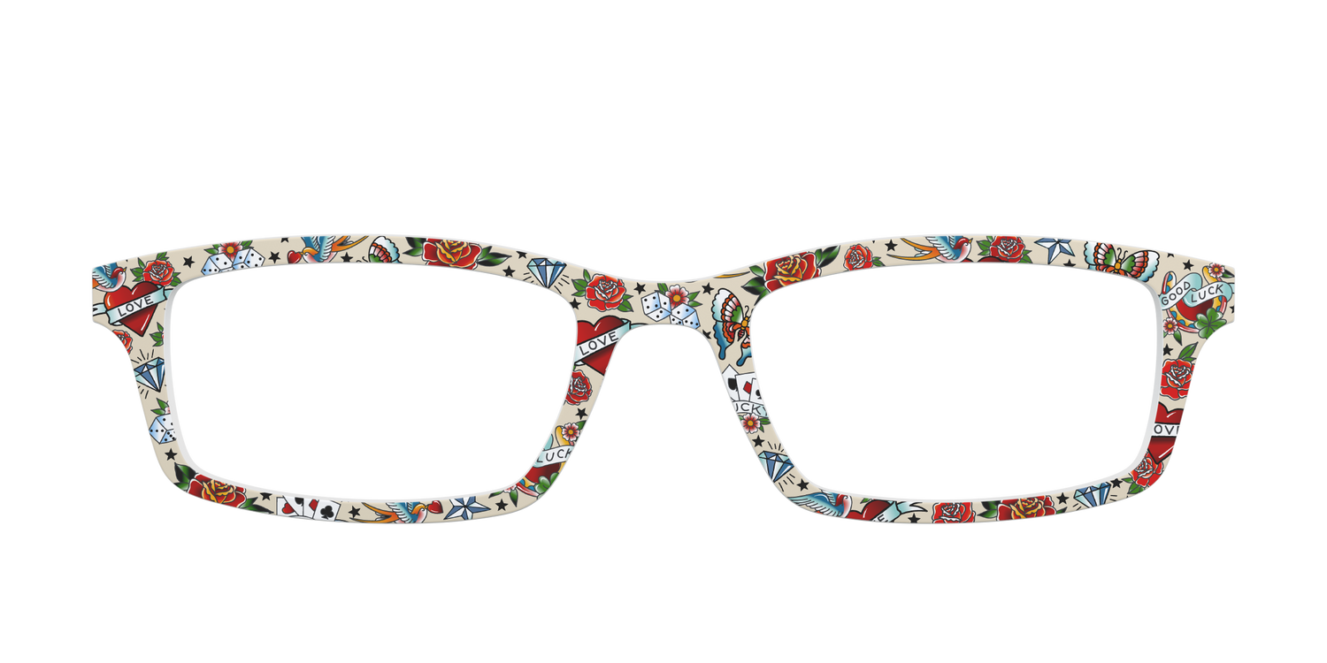 The Tattooed Floral - Front Top Image - Pair Eyewear