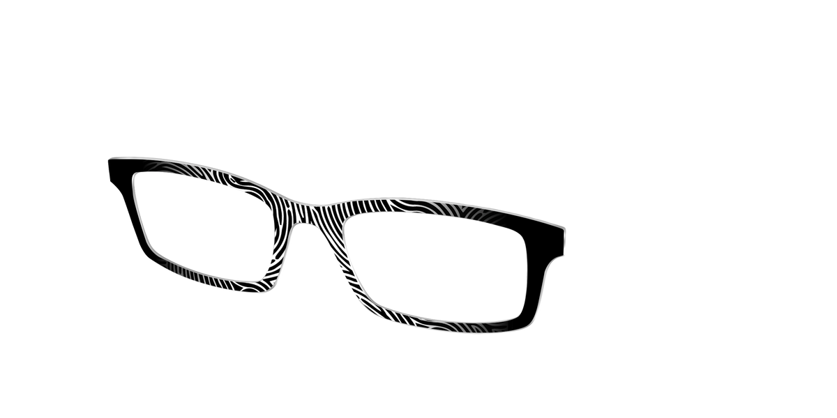 The Thumbprint - Angle Top Image - Pair Eyewear