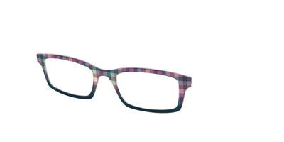 The Tranquil Gingham - Angle Top Thumbnail - Pair Eyewear