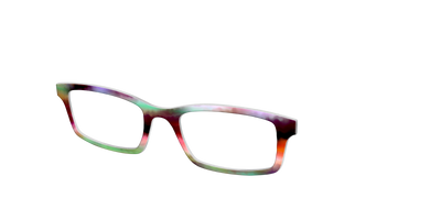 The Tropical Tie-Dye - Angle Top Thumbnail - Pair Eyewear
