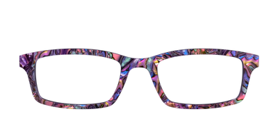 The Ultraviolet Pearl Shell - Front Top Thumbnail - Pair Eyewear