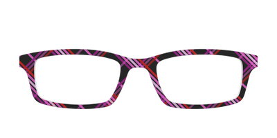 The Valentine Plaid - Front Top Thumbnail - Pair Eyewear
