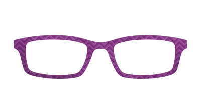 The Violet Herringbone - Front Top Thumbnail - Pair Eyewear
