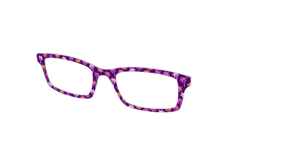 The Violet Palm Trees - Angle Top Thumbnail - Pair Eyewear